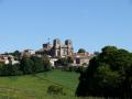 Abbaye de La Chaise-Dieu - vue de loin